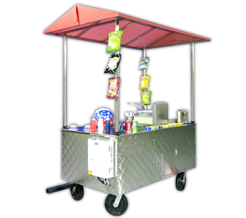 NYC Highway Hot Dog Cart