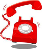This image shows a picture of a phone signifying the 1-800 Help Line that comes standard with your cart!