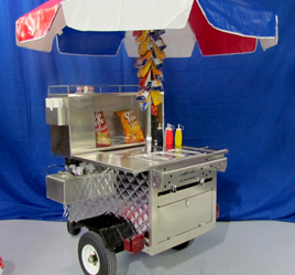Hot Dog Cart Catalogue | All American Hot Dog Cart